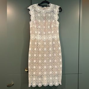 Anthropologie size 4 white dress